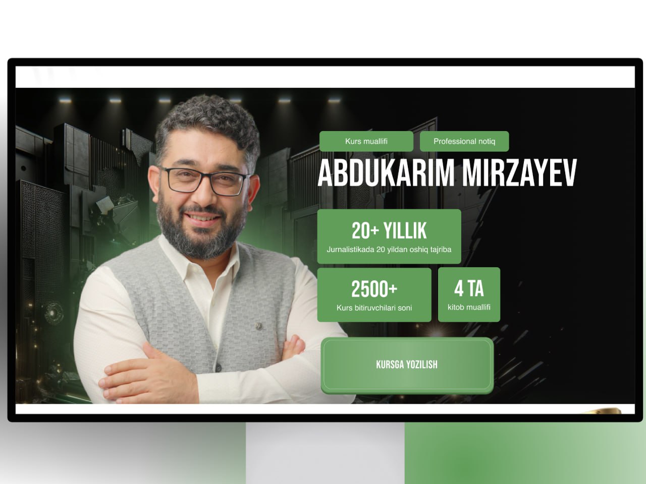 ๐ Abdukarim Mirzayev - Tuzoqlardan qutilish san'ati kursi uchun sotuv sayti - 2