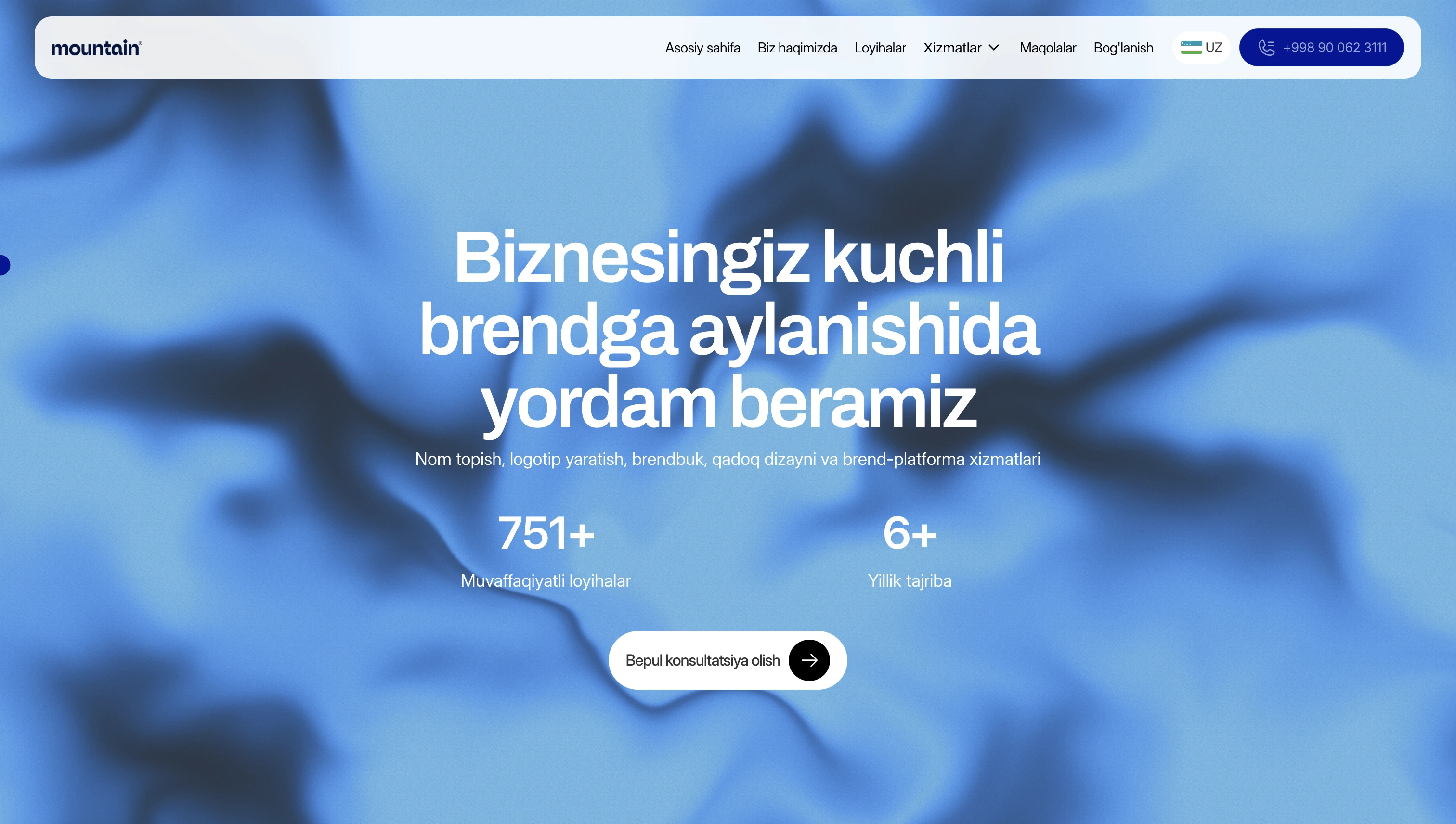 🌐 Mountain - Branding Agentligi